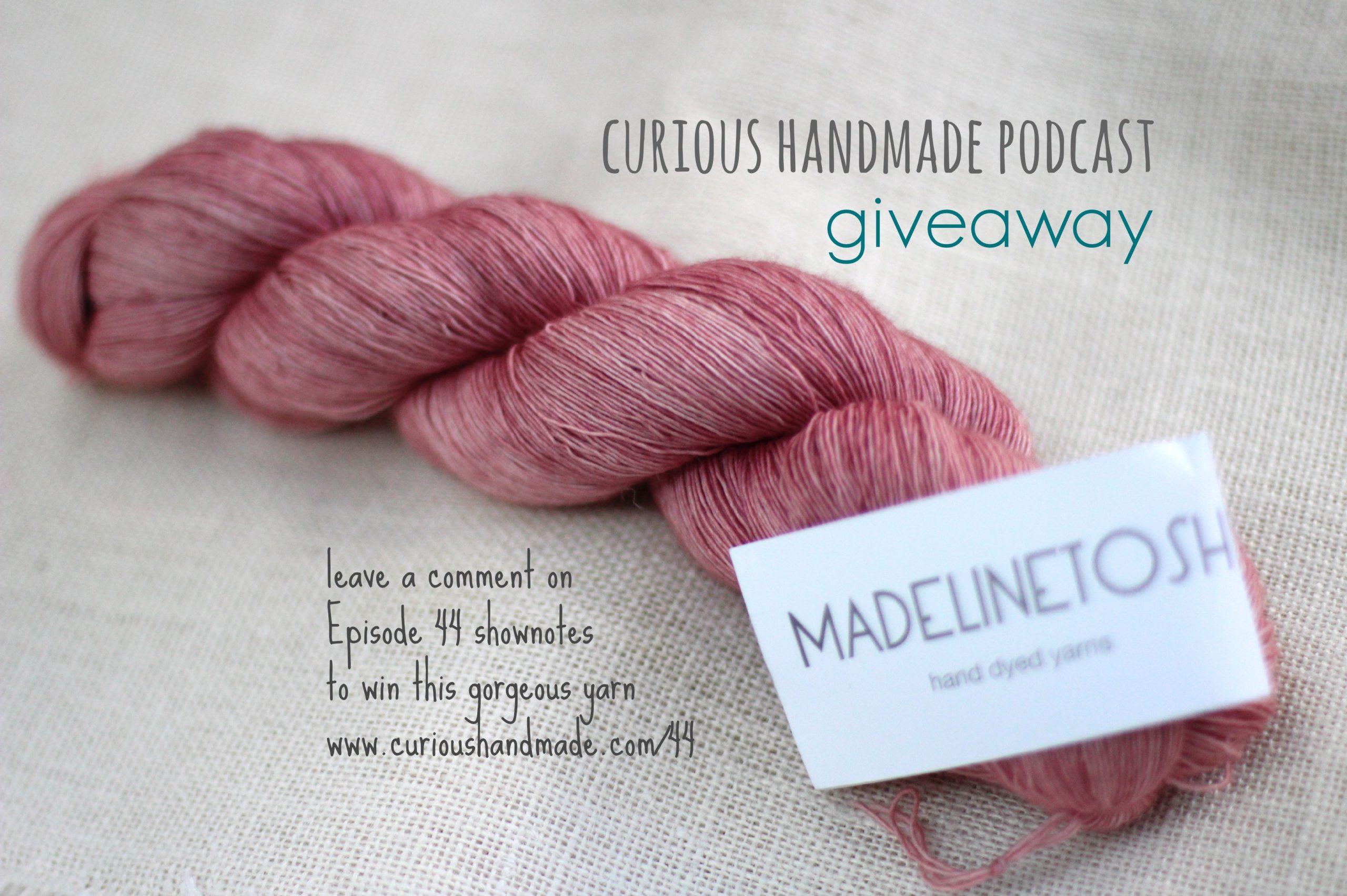 Curious Handmade Podcast giveaway