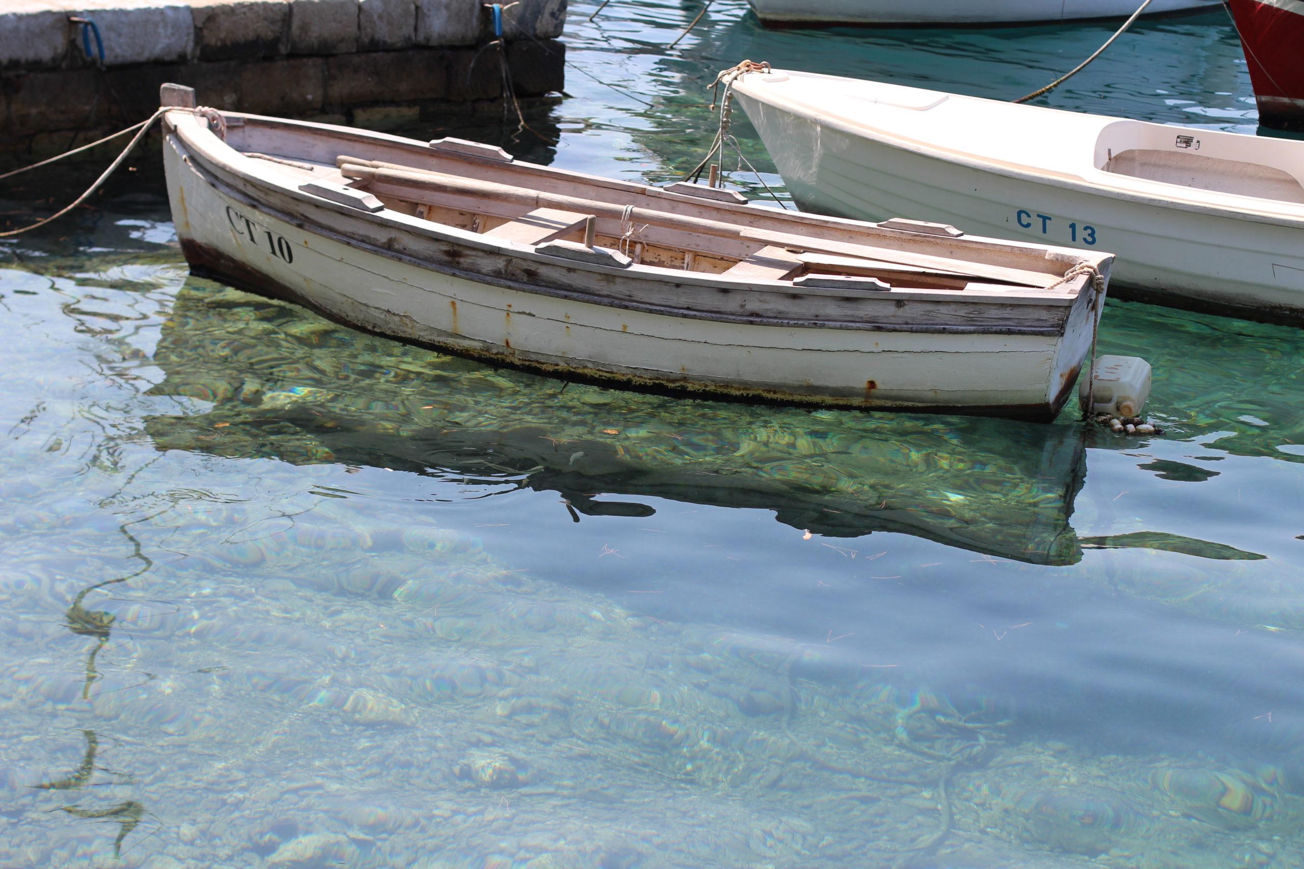 Cavtat Croatia Boat Dingy