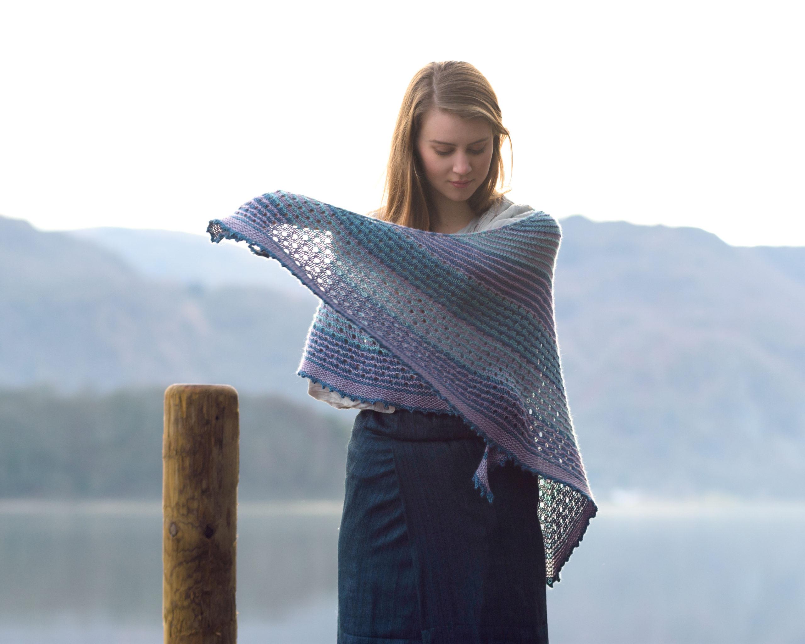Kelso Shawl, designed by Helen Stewart of Curious Handmade