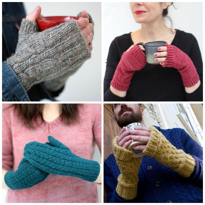Hand Knitted Mitt Patterns By Curious Handmade