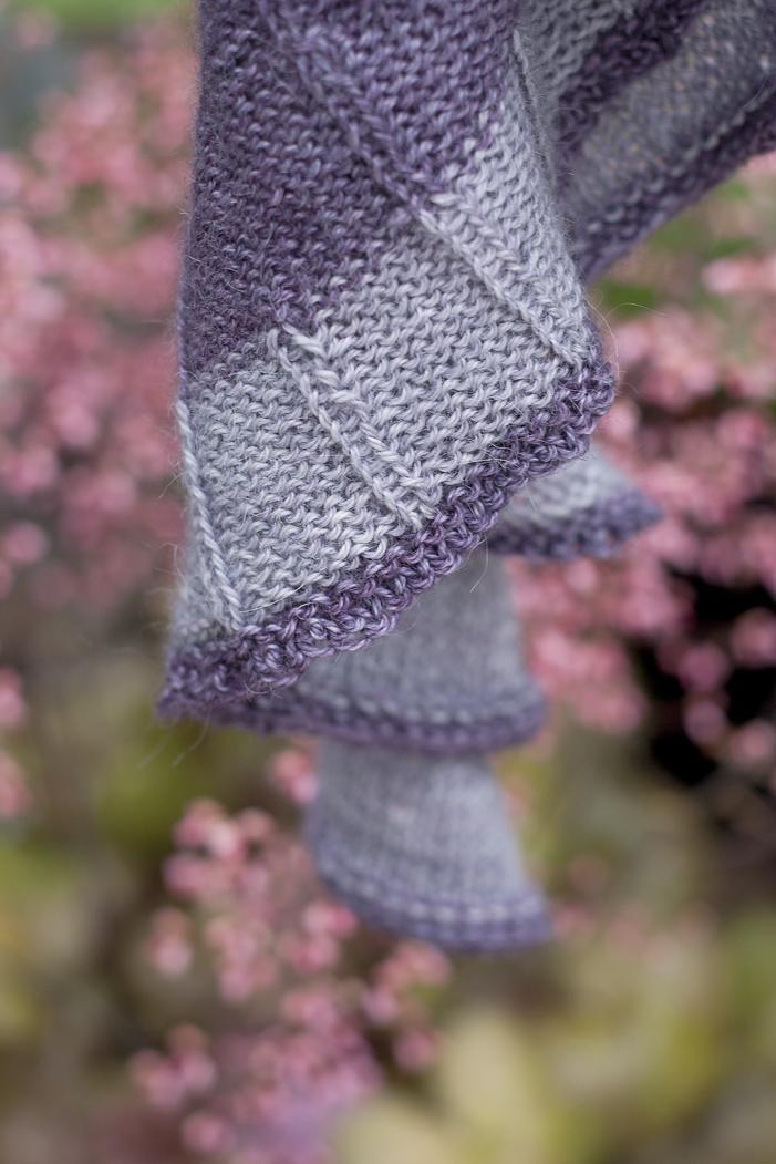 Shawl knitting pattern