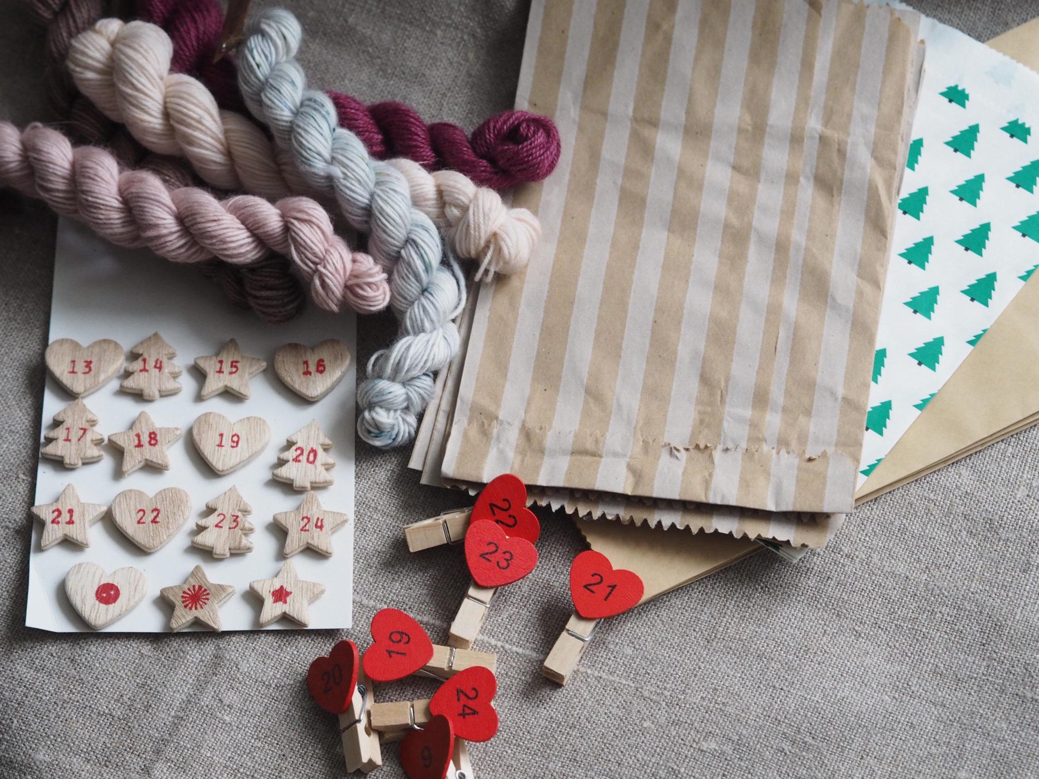 Knitvent Yarn Calendar Curious Handmade Knitting Patterns and