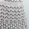 Fairyhill Shawl Knit in Grey and Cream