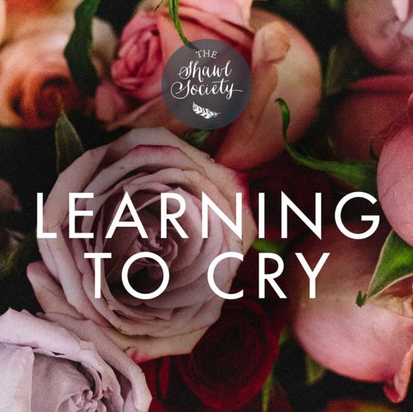 Cover image with reoses and Learning to Cry text over the top.
