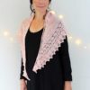 The Peace of Wild Things Shawl is a graceful crescent shape is easy to wear, and the little details of this shawl make a very special gift.