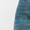 The Sprite's Fen Shawl pattern is written with fingering-weight or lace-weight yarn, giving you options for a lovely, lightweight shawl.